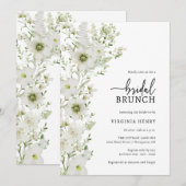 Invitation au brunch de mariage dans la verdure (Devant / Derrière)