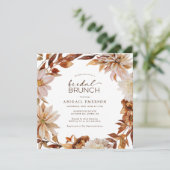 Invitation au brunch de mariage d'automne (Debout devant)