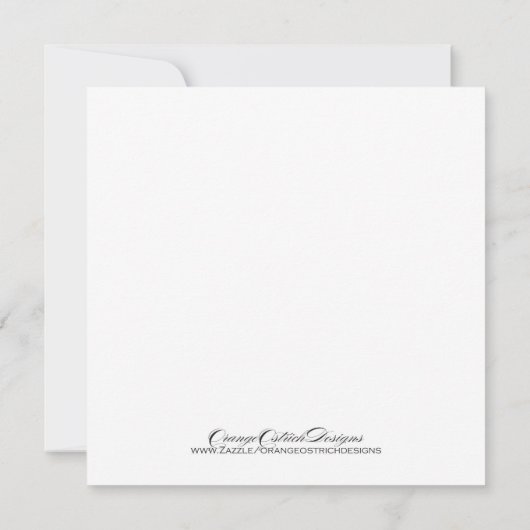 Invitation au brunch de Pâques (Dos)