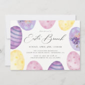 Invitation au brunch de Pâques (Devant)