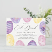 Invitation au brunch de Pâques (Debout devant)