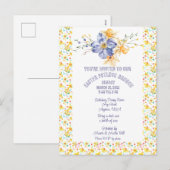 Invitation au brunch de Pâques à potluck (Devant / Derrière)