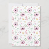 Invitation au brunch de Pâques et chasse aux œufs  (Dos)