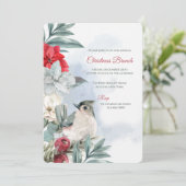 Invitation au Brunch des vacances d'hiver pour les (Debout devant)