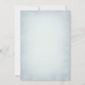 Invitation au Brunch d'Hiver | Élégant Givré (Dos)