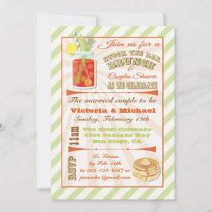Invitation au brunch et bloody marys pour remplir 