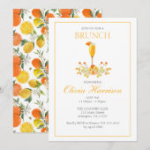Invitation au brunch, Invitation au brunch de mari (Devant / Derrière)