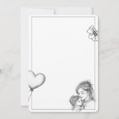 Invitation au brunch mère-fille (Dos)