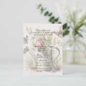 Invitation au brunch potluck de Pâques et chasse a (Debout devant)