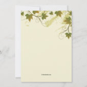 Invitation au cadre graphique (Dos)