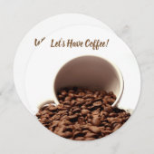 Invitation au café (Devant / Derrière)