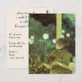 Invitation Au Café Concert d'Edgar Degas, Karaoke Party (Devant / Derrière)