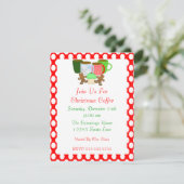 Invitation au café de Noël (Debout devant)
