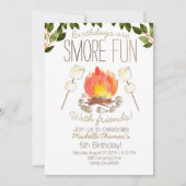 Invitation au camping de Smore (Devant)