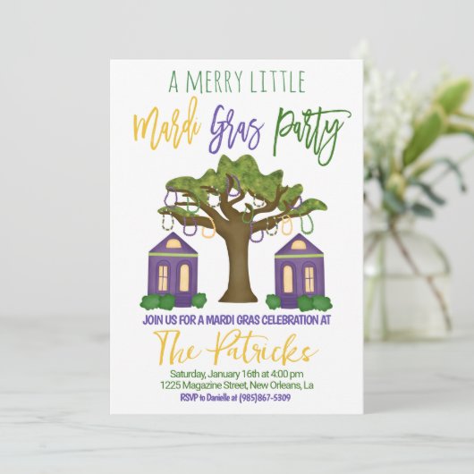 Invitation au Carnaval (Debout devant)