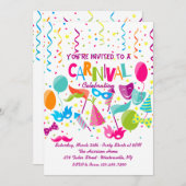 Invitation au carnaval (Devant / Derrière)