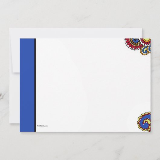 Invitation au carnaval (Dos)