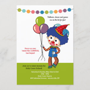Invitation au carnaval de Clown