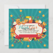 Invitation au Carnaval de Mardi Gras (Devant)