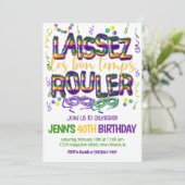 Invitation au Carnaval de Mardi Gras (Debout devant)