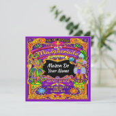 Invitation au carnaval de Mardi Gras (Debout devant)