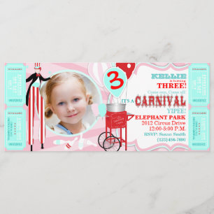 Invitation au carnaval de Tall Pink