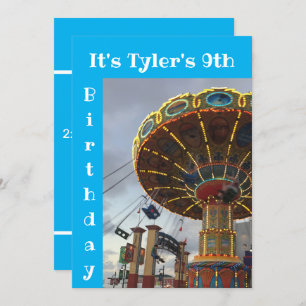 Invitation au Carnaval du parc d'attractions