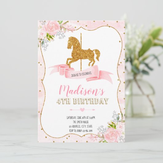 Invitation au carousel (Debout devant)