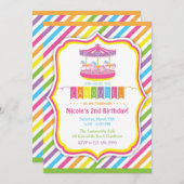 Invitation au carrousel / Invitation au carrousel (Devant / Derrière)