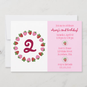Invitation au cercle des fraises
