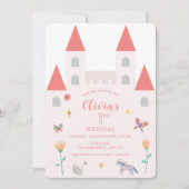 Invitation au Château de Conte de Fées (Devant)