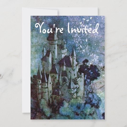 Invitation au château de Fairy Land (Devant)