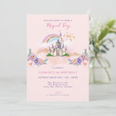 Invitation au Château Magique de Princesse Florale (Debout devant)