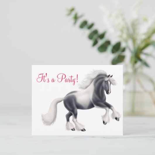 Invitation au Cheval de course Tsigane (Debout devant)