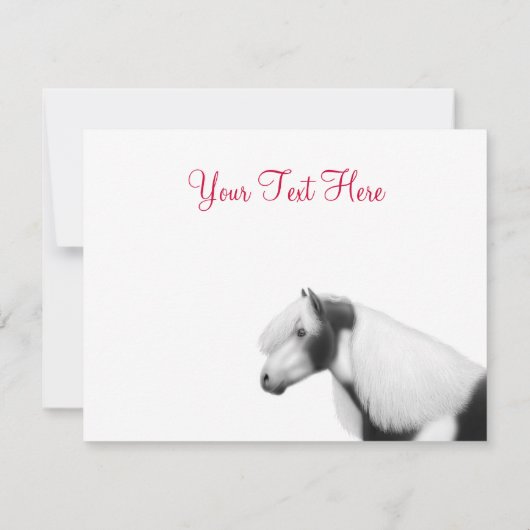 Invitation au Cheval de course Tsigane (Dos)