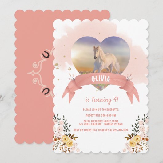 Invitation au Cheval de Rêve (Devant / Derrière)