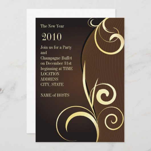 invitation au chocolat (Devant / Derrière)