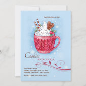 Invitation au chocolat de Noël (Devant)