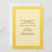 Invitation au cinéma d'anniversaire (Garçon) (Dos)