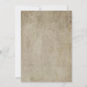 Invitation au cinéma du Marquee Prom des années 19 (Dos)