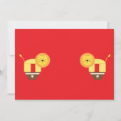 Invitation au cirque d'anniversaire (Dos)