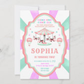 Invitation au cirque du 2e anniversaire (Devant)