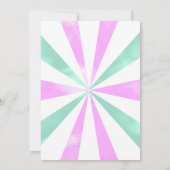 Invitation au cirque du 2e anniversaire (Dos)