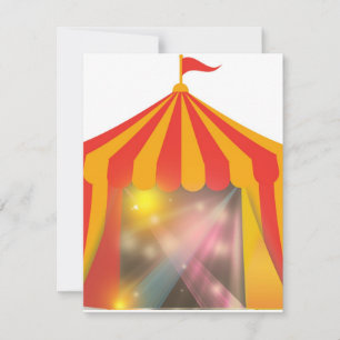 Invitation au Cirque Tent