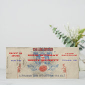 Invitation au cirque vintage (Debout devant)