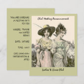 INVITATION AU CLUB DE FLY FISHING GROUP DE FEMMES (Devant / Derrière)