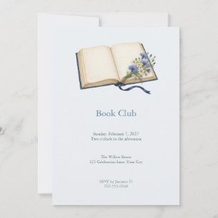 Invitation au Club de Lecture de la Fleur Sauvage