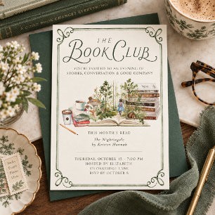 Invitation au Club de Lecture de la Forêt Enchanté