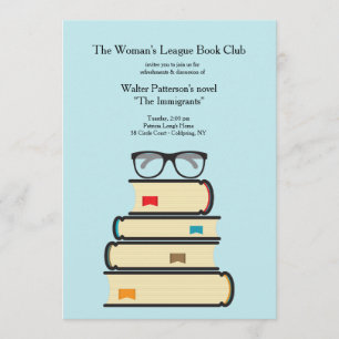 Invitation au Club de Lecture (Vous choisissez la