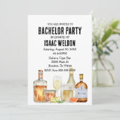 Invitation au cocktail pour l'enterrement de vie d (Debout devant)